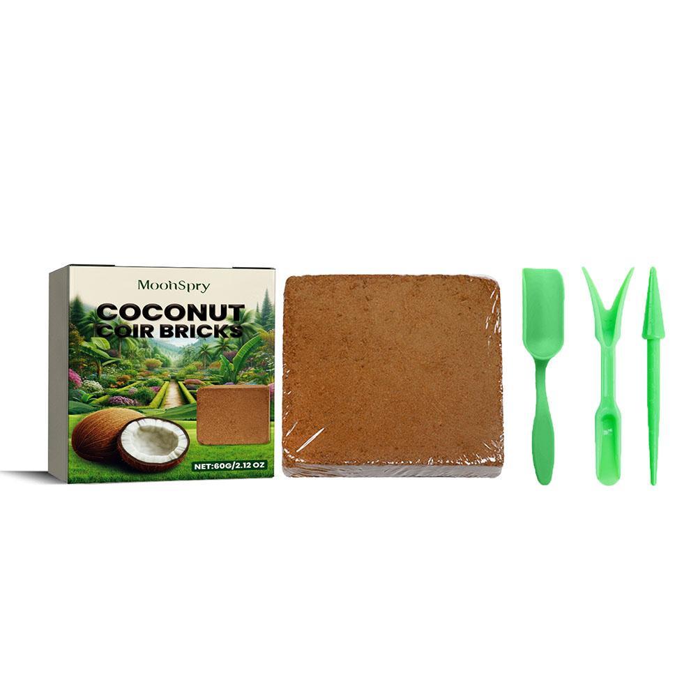 Substrate Coconut Fiber - Reptile Coconut Soil Coir Pressed Coconut