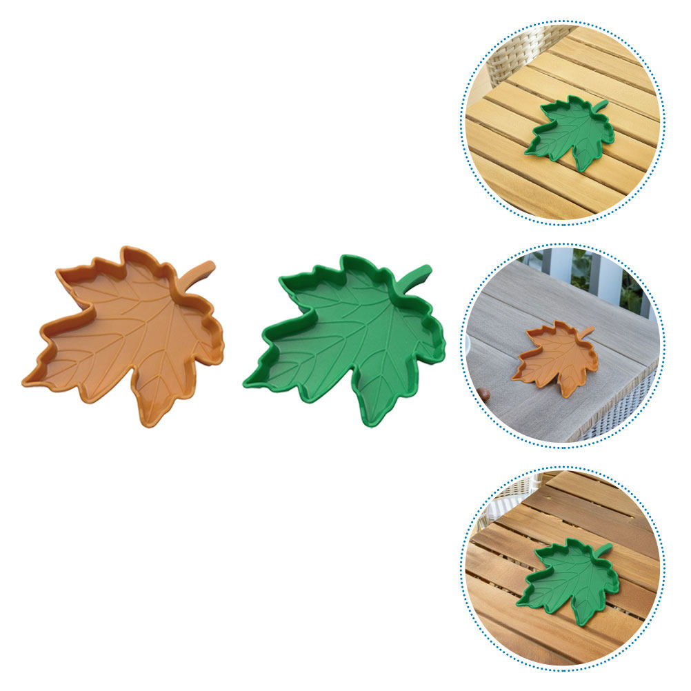 8Pcs Realistic Maple Leaf Rept - Water Dish Reptile review and price