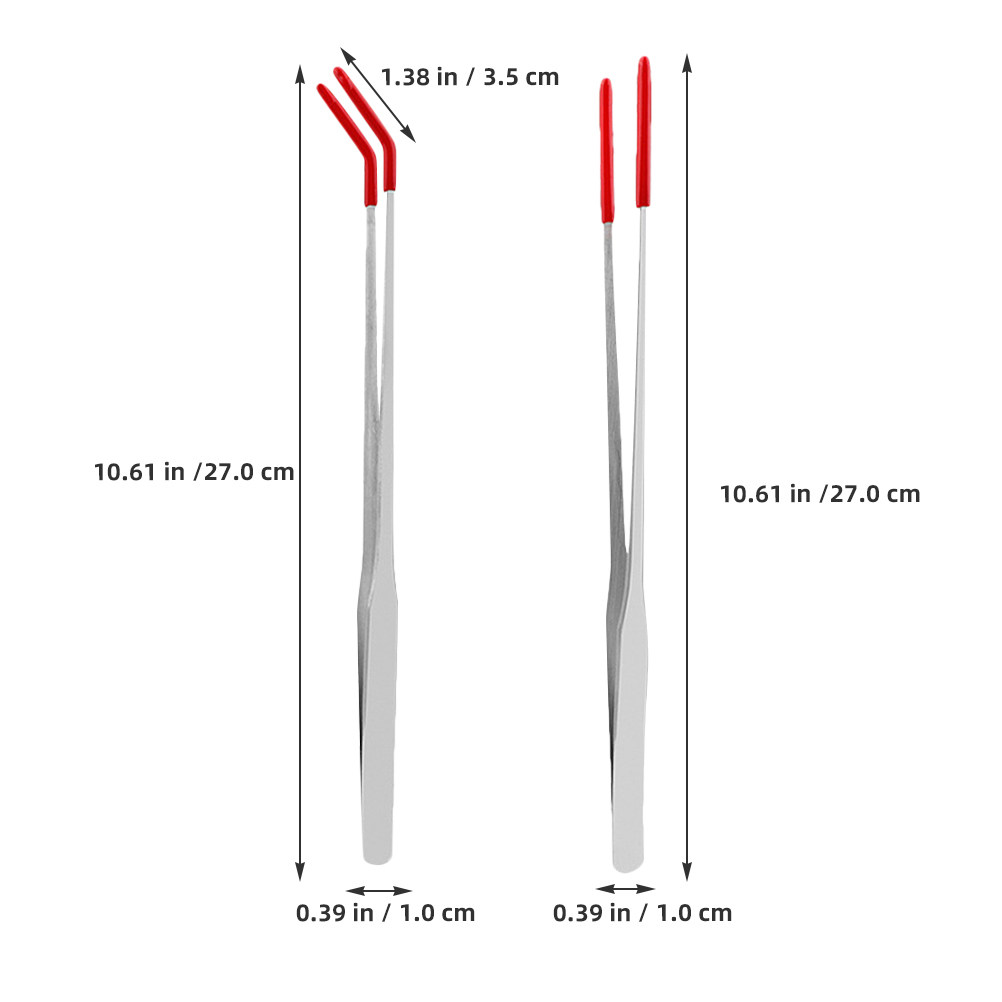 2Pcs Stainless Steel Reptile F - Feeding Tong Stainless review and price