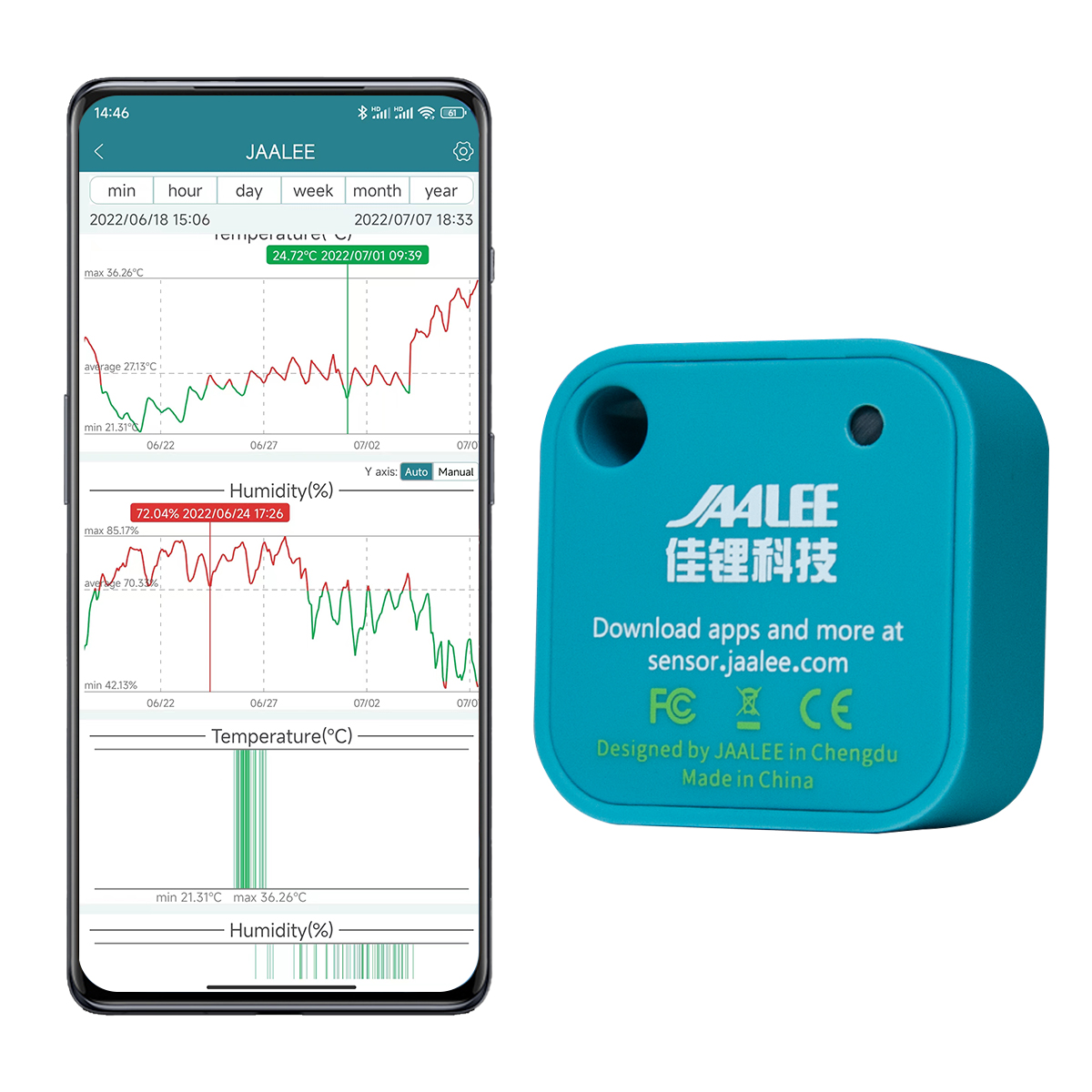 jaalee JHT Temperature/Humidit - Digital Hygrometer Probe review and price