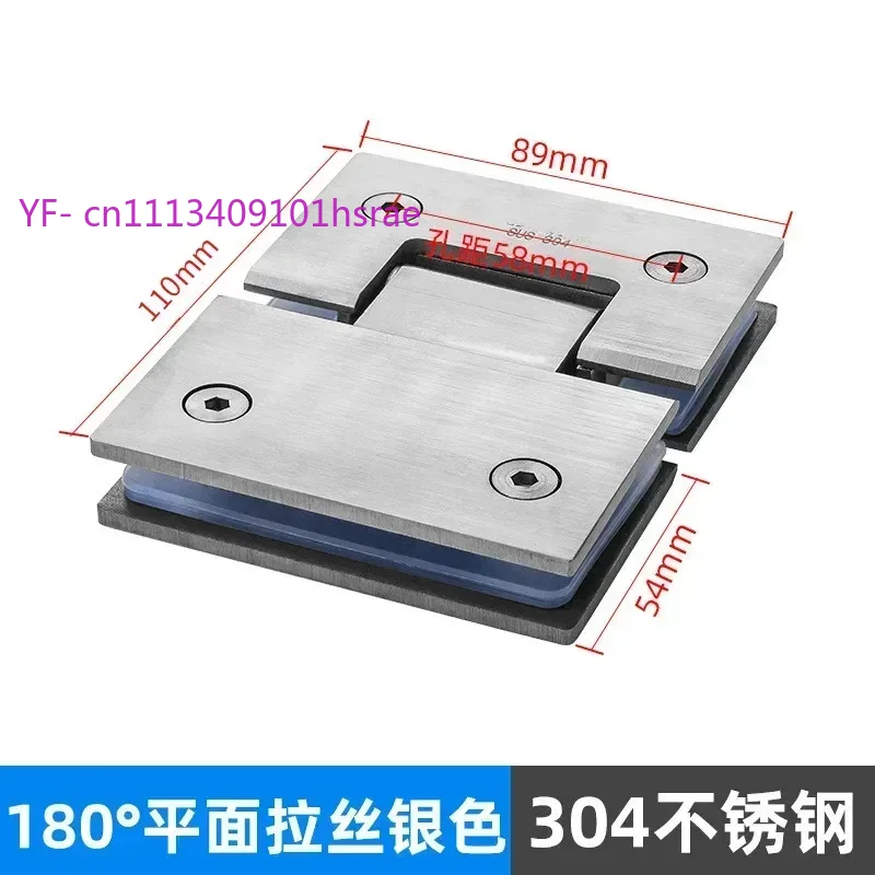 304 Stainless Steel Frameless  - Glass Door Hinge review and price