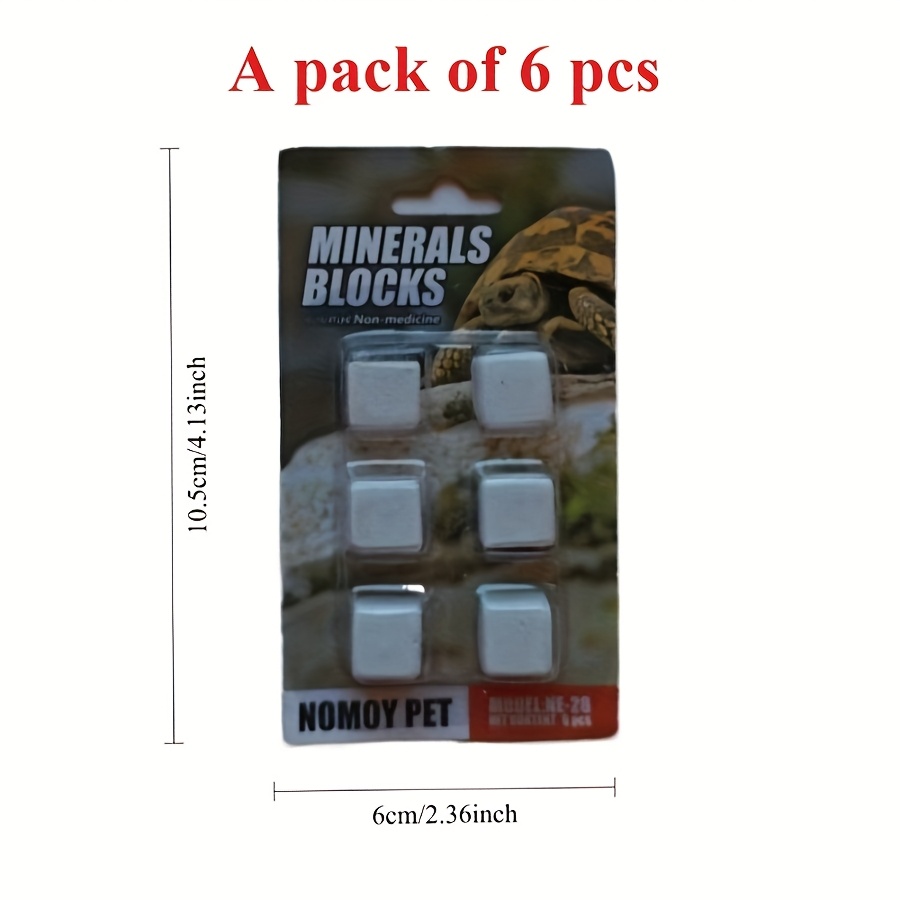 6 Pcs Fish Tank Calcium Block  - Calcium Powder Reptile review and price
