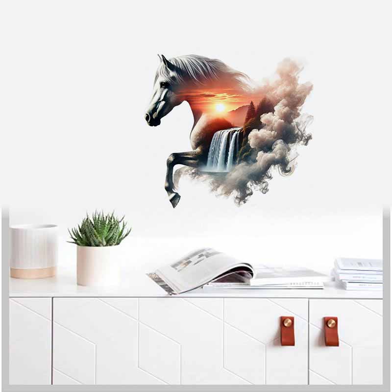 Majestic Horse Nature Stickers - Pvc Panel Background review and price