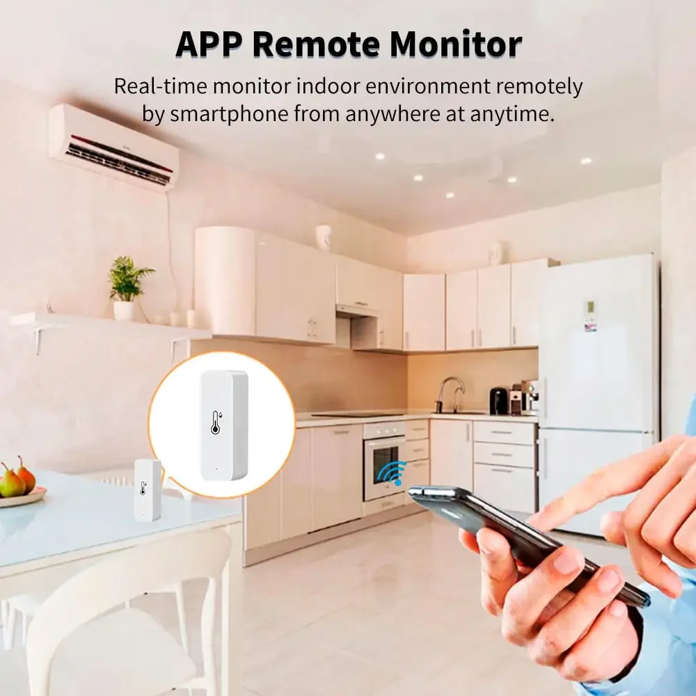 Smart Zigbee 3.0 Temperature H - Digital Hygrometer Probe review and price