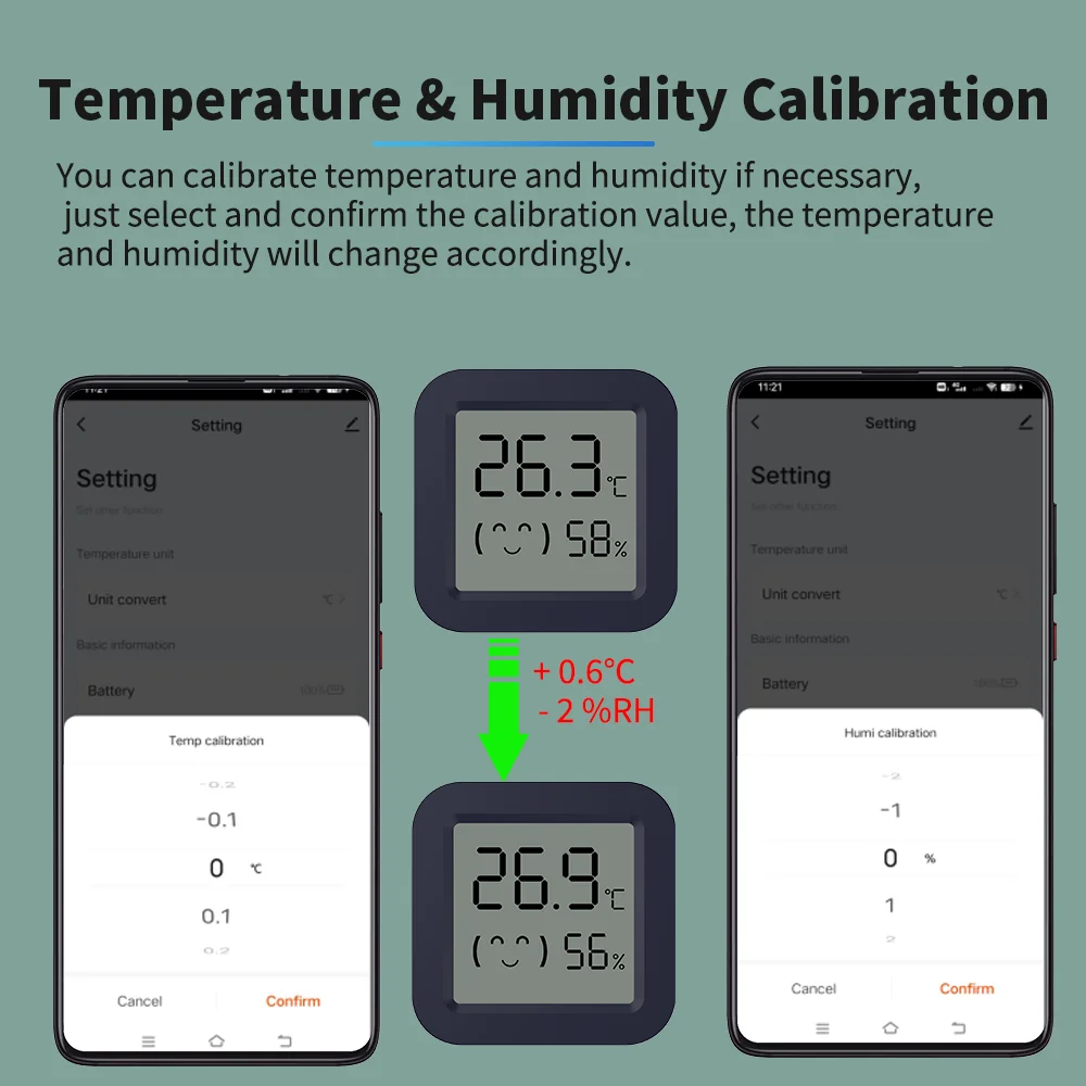 BT Temperature Humidity Sensor - Digital Hygrometer Probe review and price