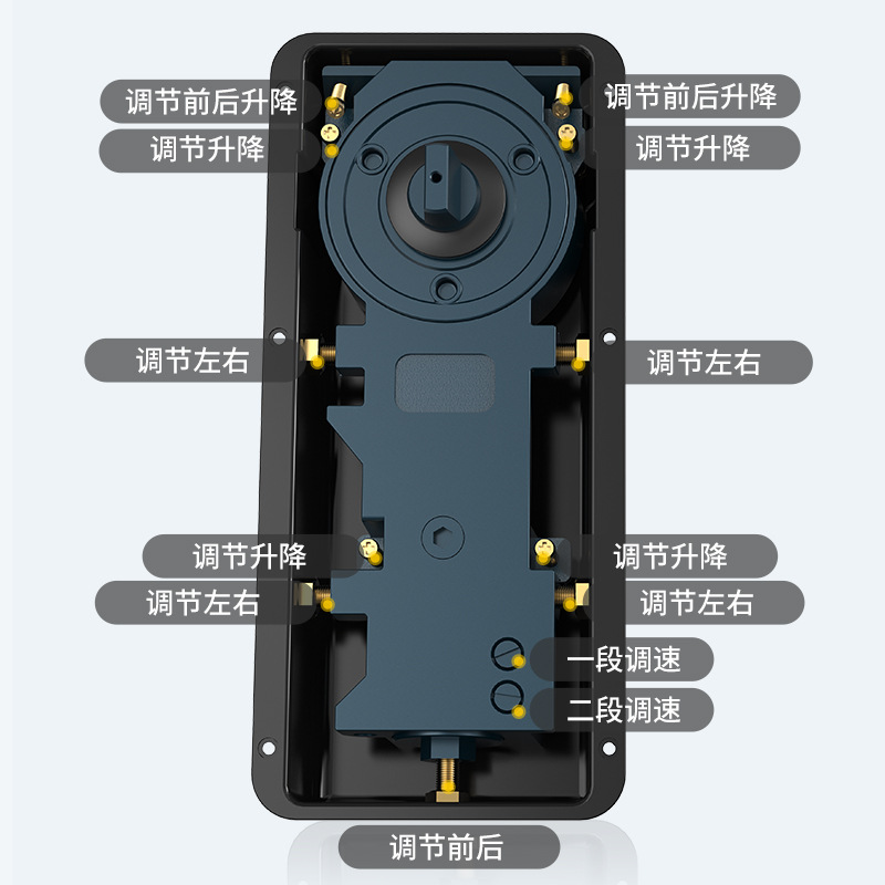 Glass Door Floor Spring 220B 1 - Glass Door Hinge review and price